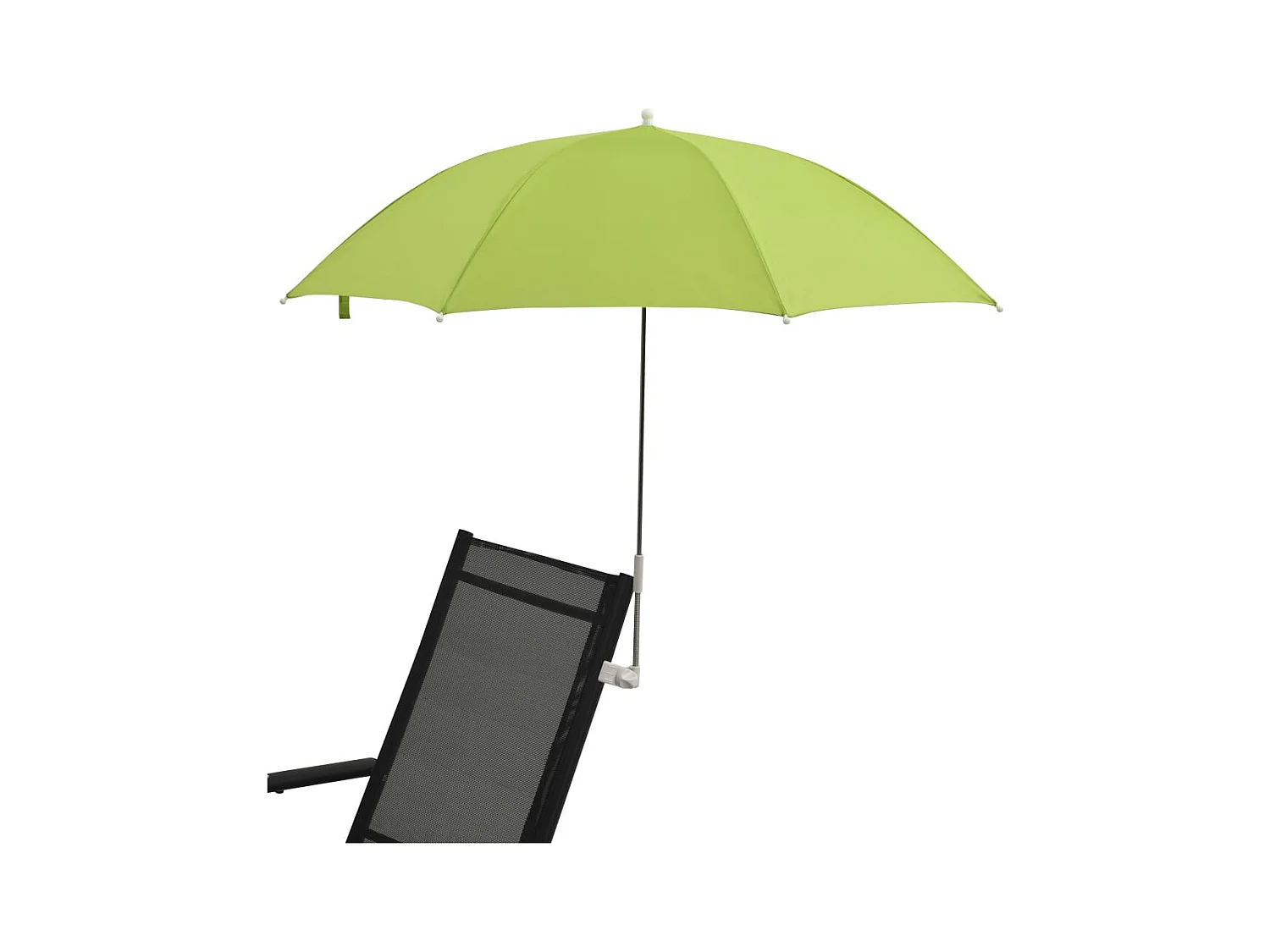 Parasols de chaise de camping 2 pcs Vert 105cm