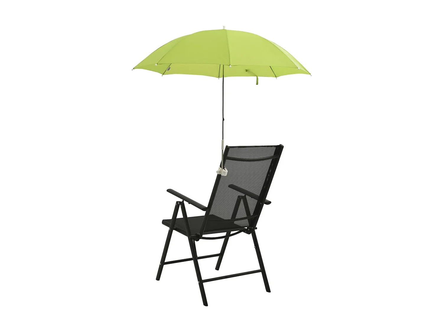 Parasols de chaise de camping 2 pcs Vert 105cm
