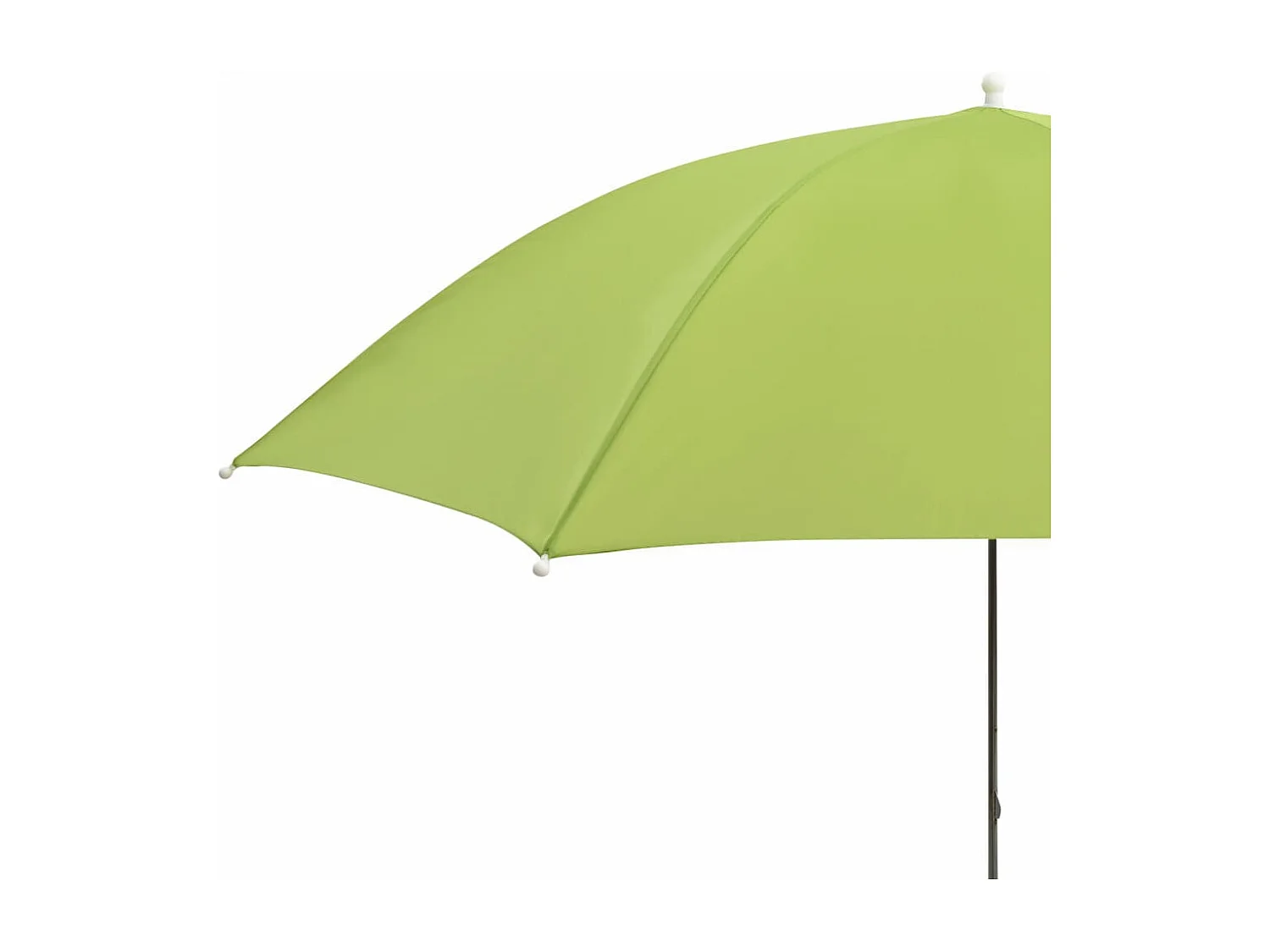 Parasols de chaise de camping 2 pcs Vert 105cm