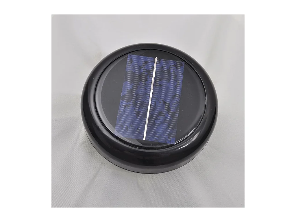 Parasol en porte-à-faux avec LED 3 m Blanc sable