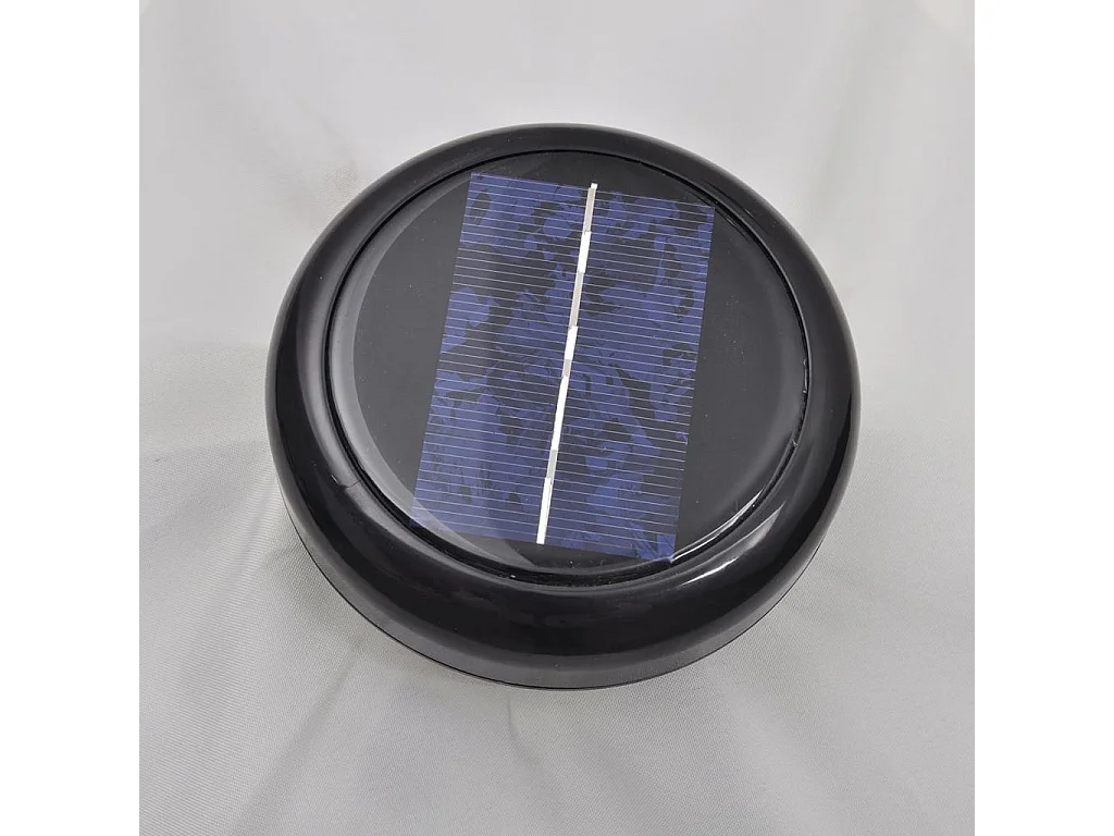 Parasol en porte-à-faux avec LED 3 m Blanc sable