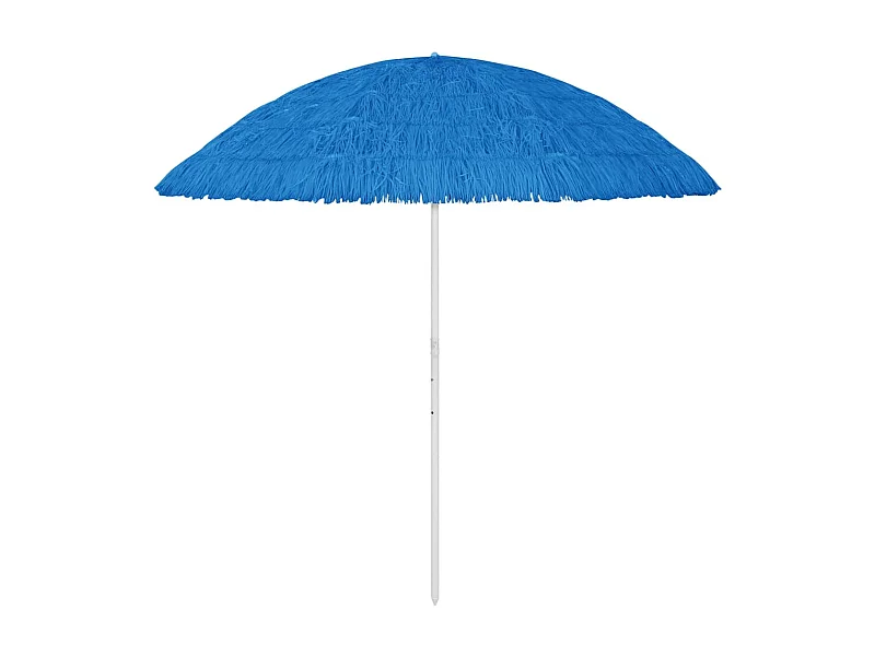 Parasol de plage Bleu 300cm 2