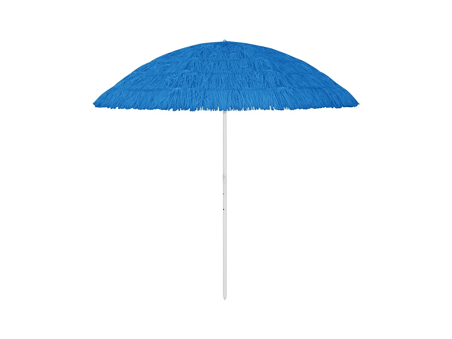 Parasol de plage Bleu 300cm 2