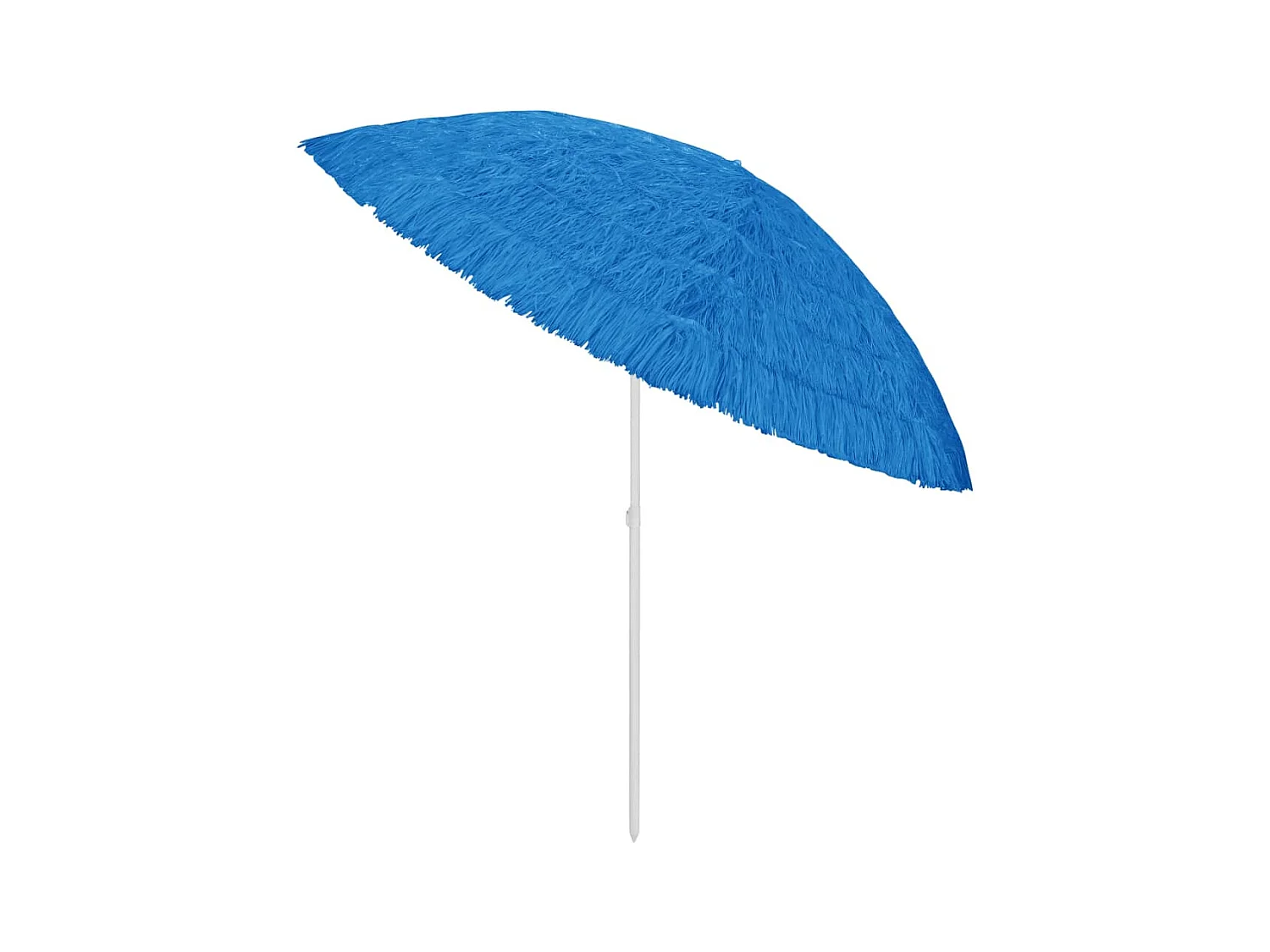 Parasol de plage Bleu 300cm 2