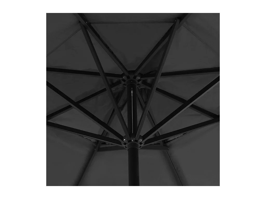 Parasol avec base portable Anthracite 2