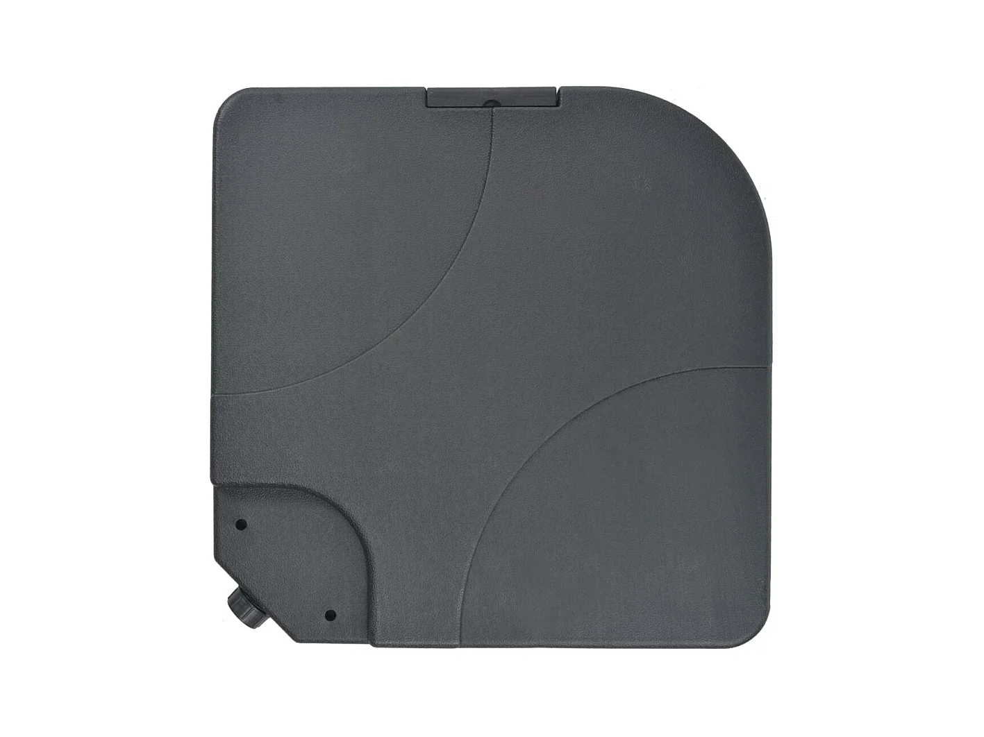 Parasol avec base portable Anthracite 2