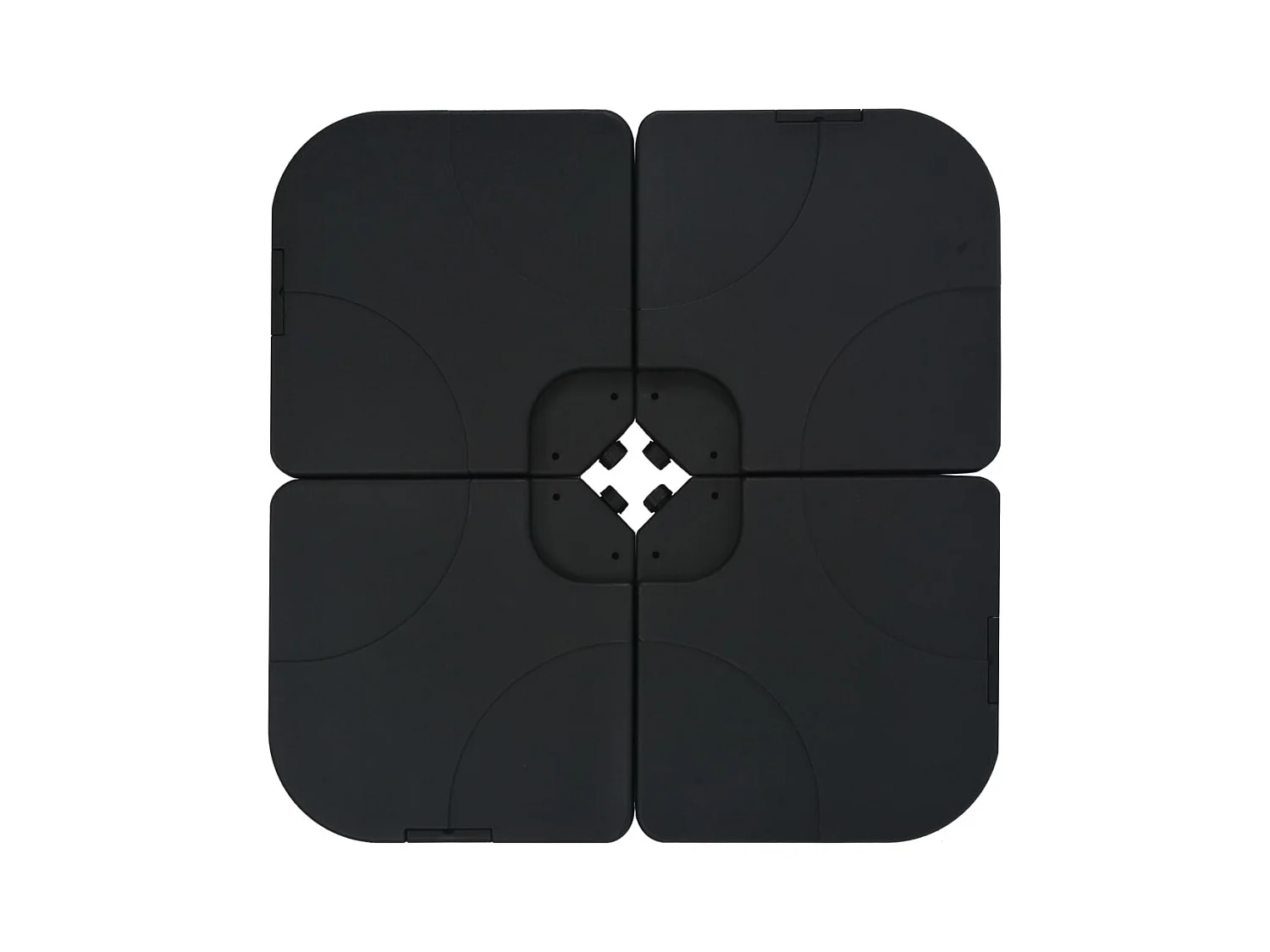 Parasol avec base portable Anthracite 2