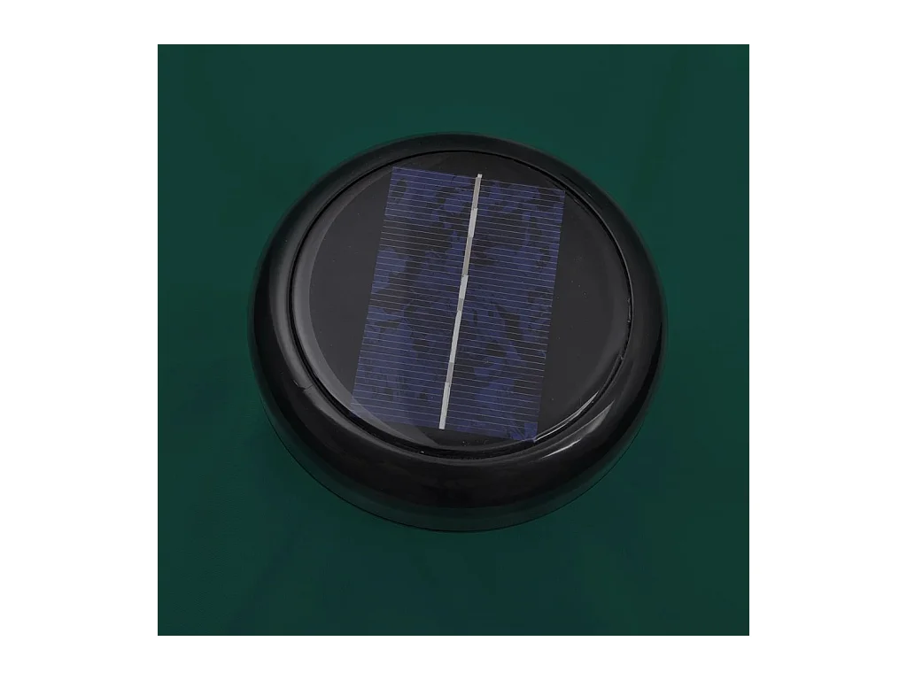 Parasol en porte-à-faux 3 m Vert 2