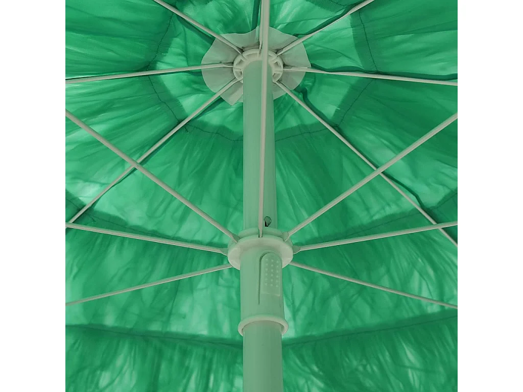 Parasol de plage Vert 180cm