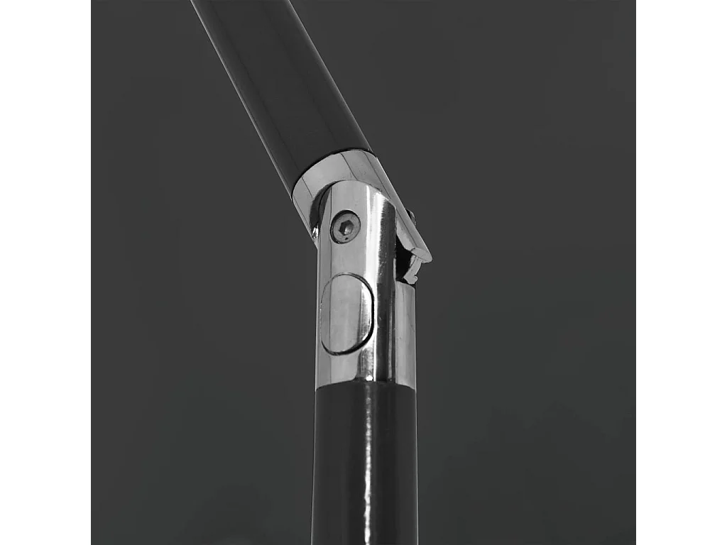 Parasol de plage Anthracite 200x125