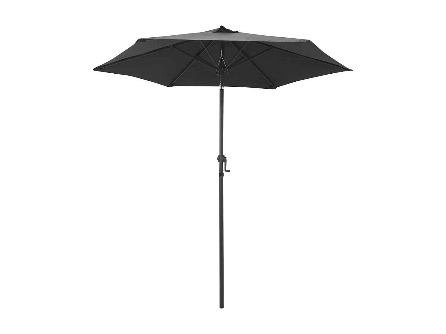 Parasol Anthracite 200x211 Aluminium