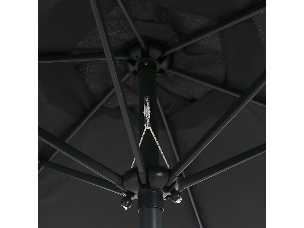 Parasol Anthracite 200x211 Aluminium