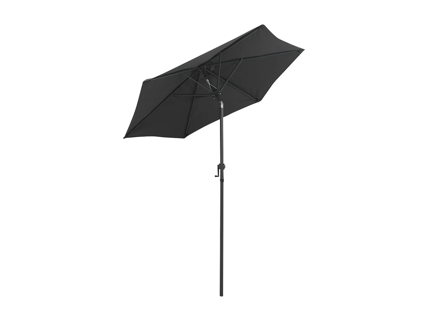 Parasol Anthracite 200x211 Aluminium