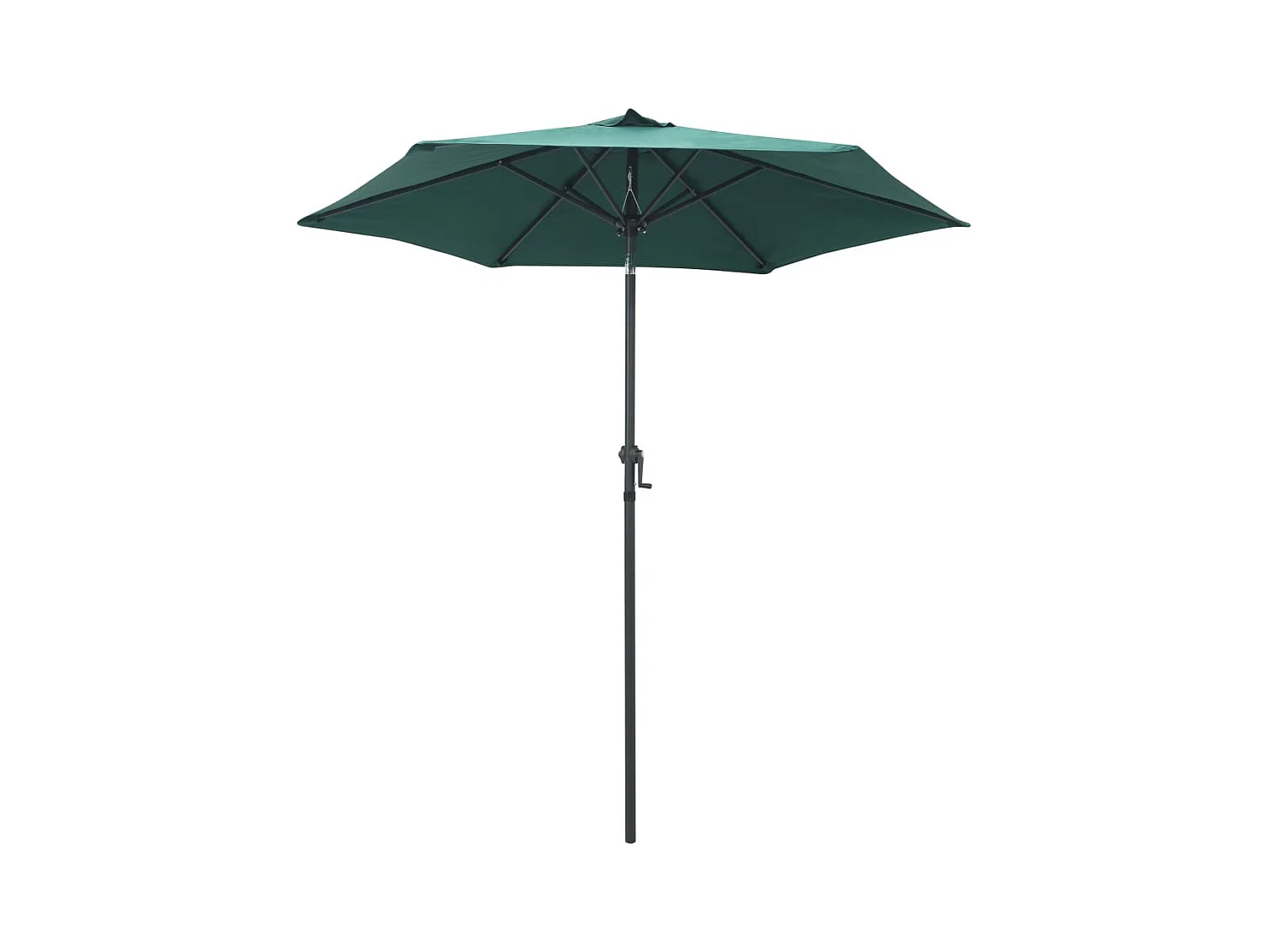 Parasol Vert 200x211 Aluminium