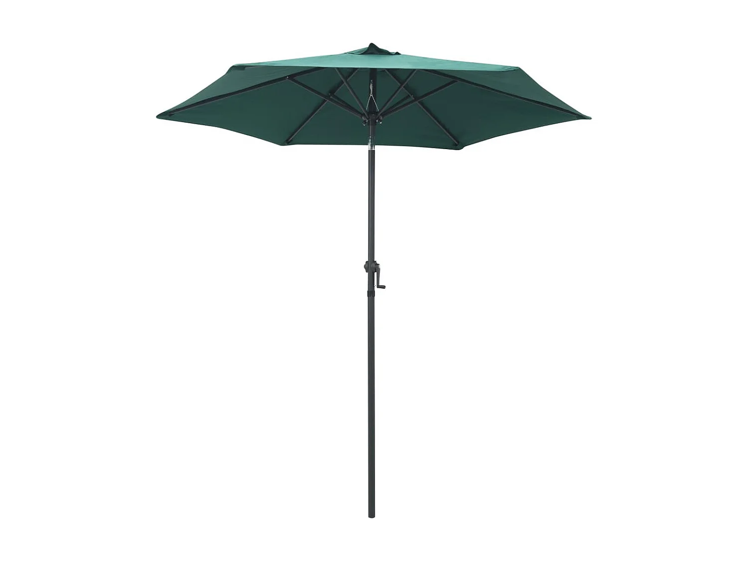 Parasol Vert 200x211 Aluminium