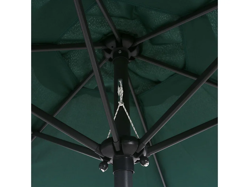 Parasol Vert 200x211 Aluminium