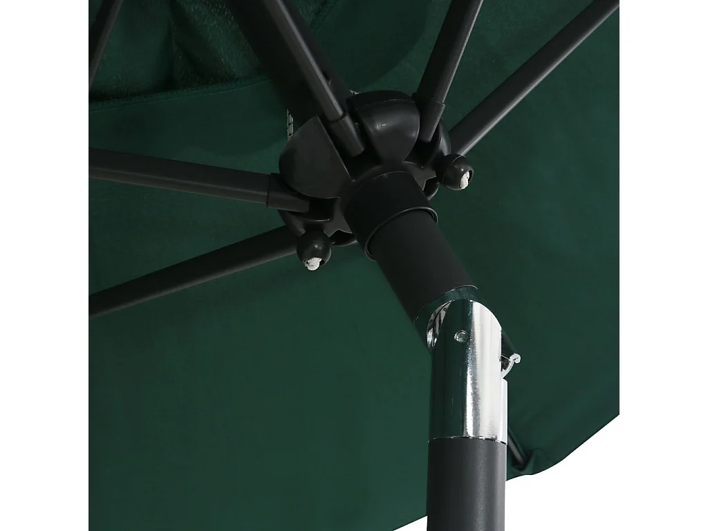 Parasol Vert 200x211 Aluminium