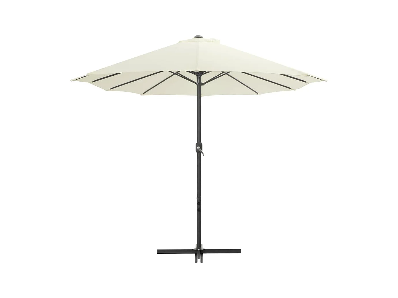 Parasol d'extérieur et poteau en aluminium 460x270 Sabe