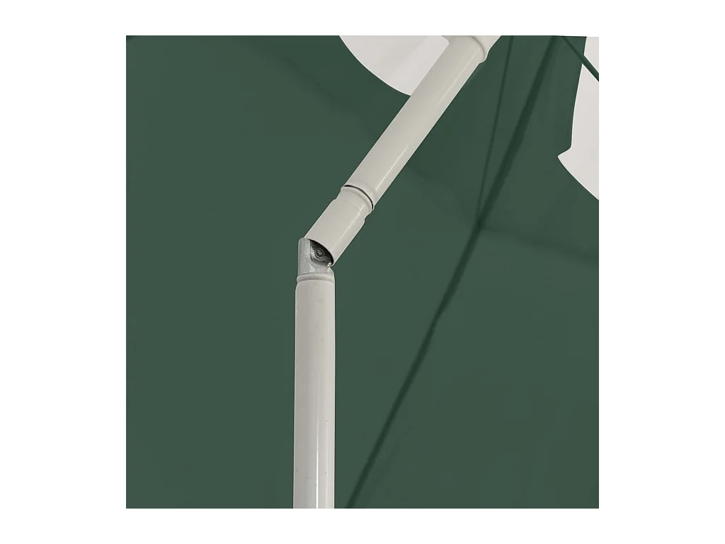 Parasol de plage Vert 300cm 3