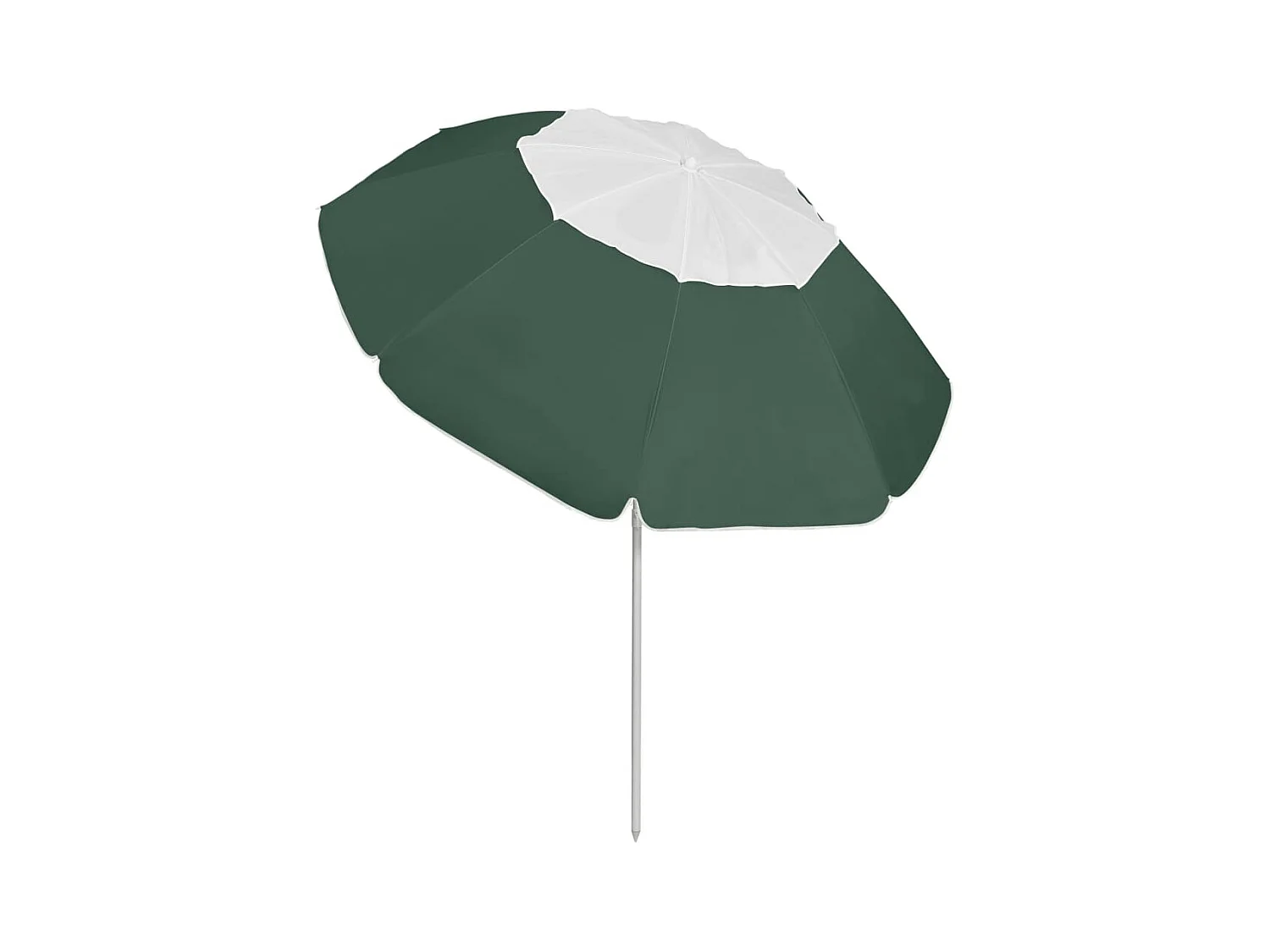 Parasol de plage Vert 300cm 3