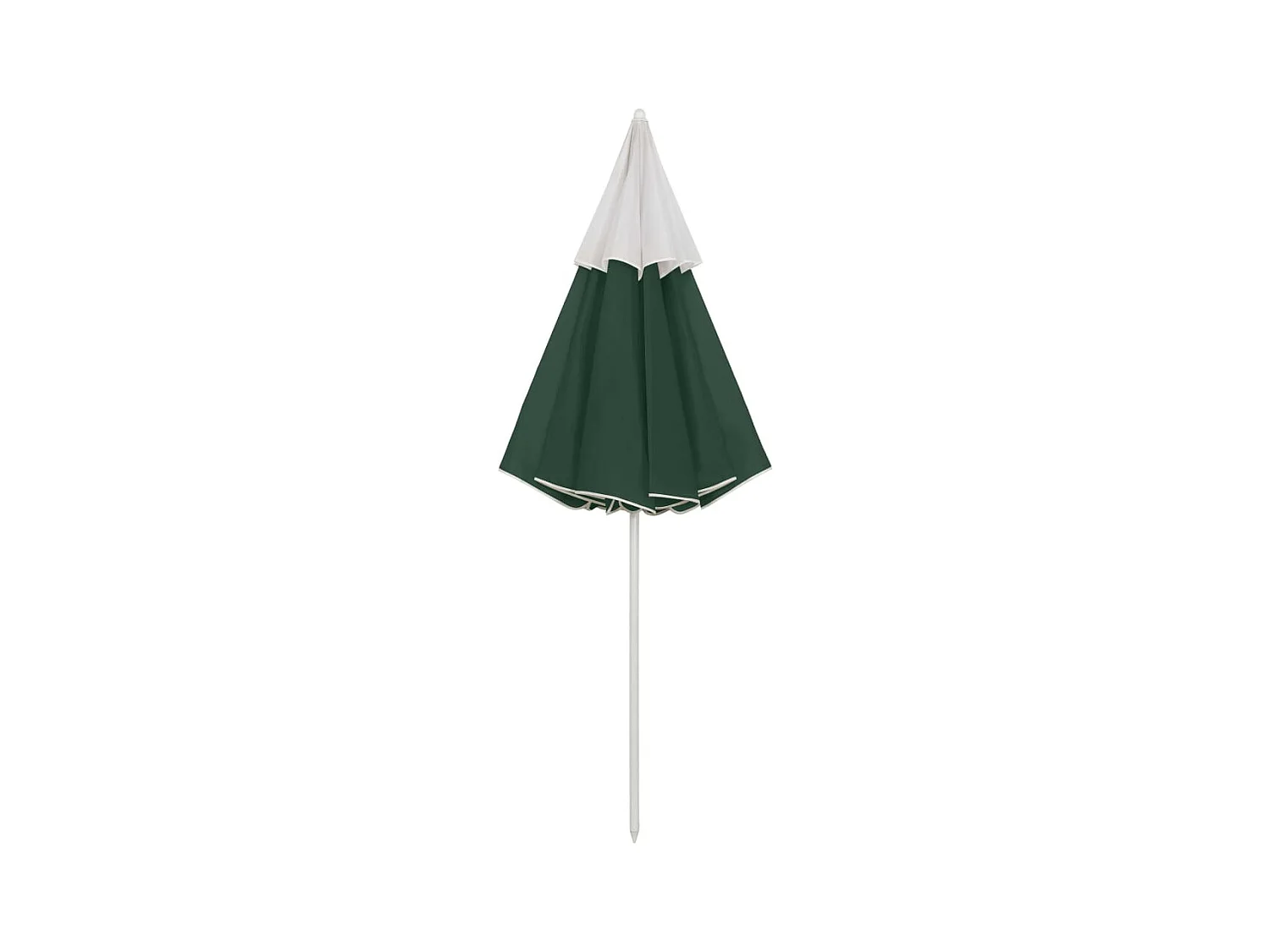 Parasol de plage Vert 300cm 3