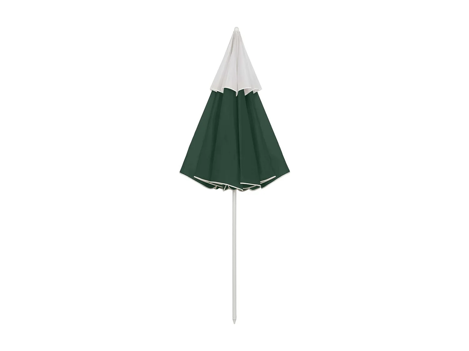 Parasol de plage Vert 300cm 3