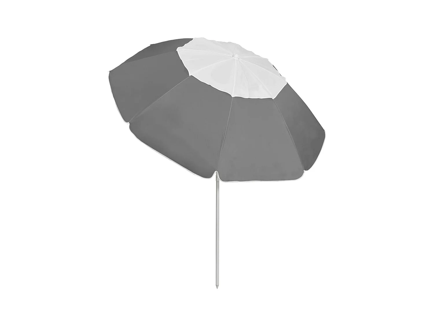 Parasol de plage Anthracite 300cm 2