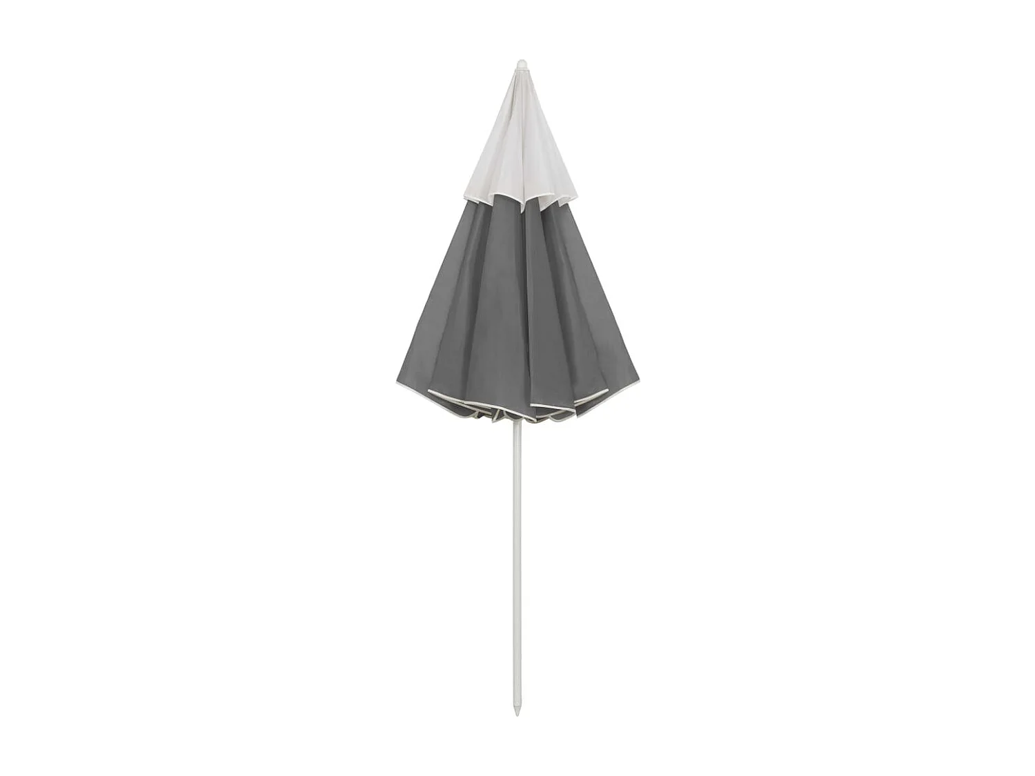 Parasol de plage Anthracite 300cm 2