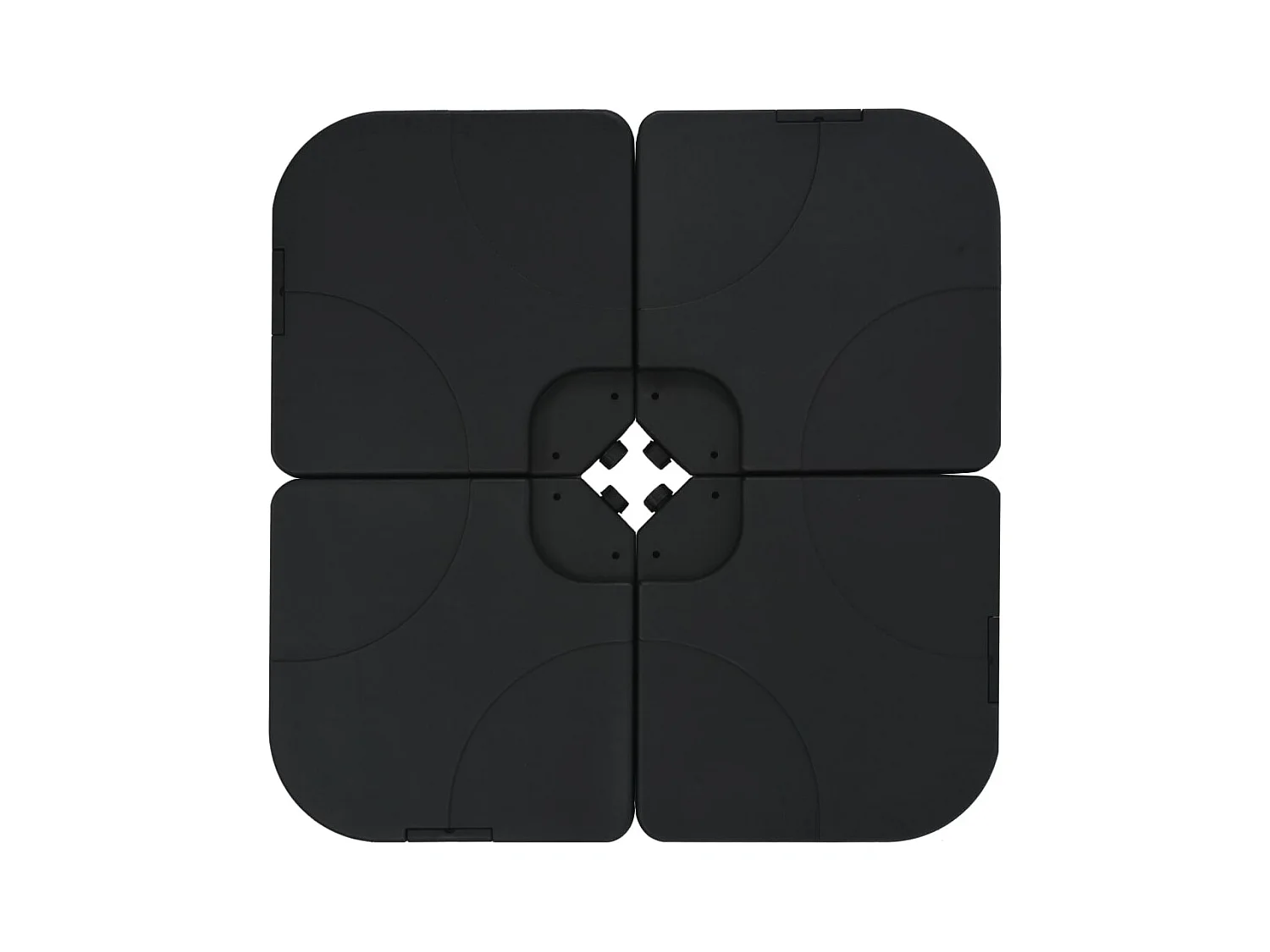 Parasol avec base portable Anthracite 5