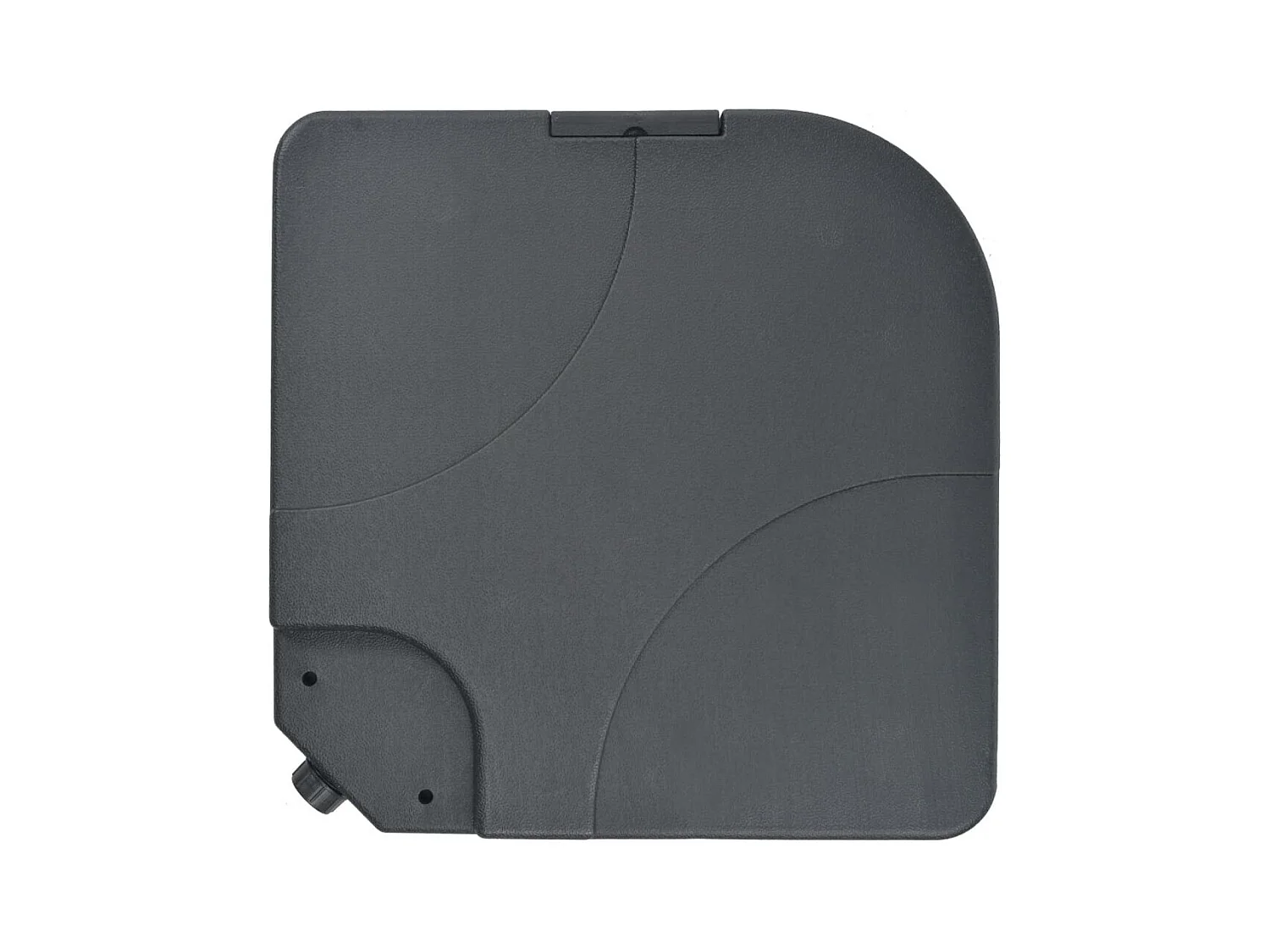 Parasol avec base portable Taupe