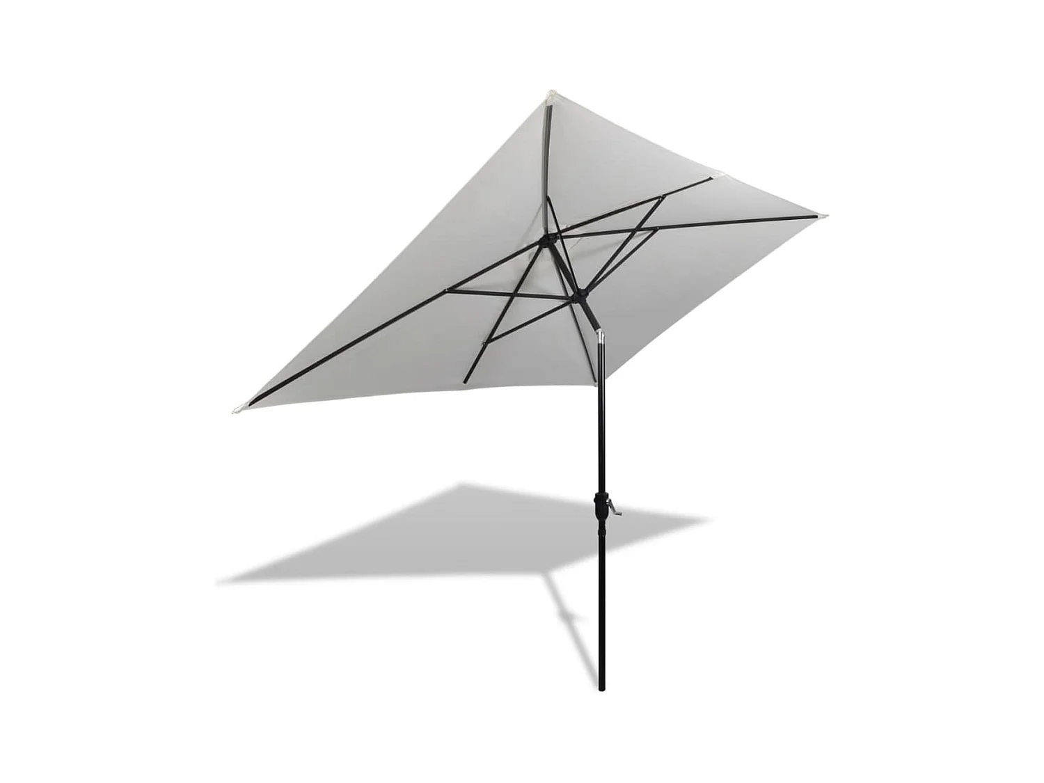 Parasol 200x300 Blanc sable Rectangulaire