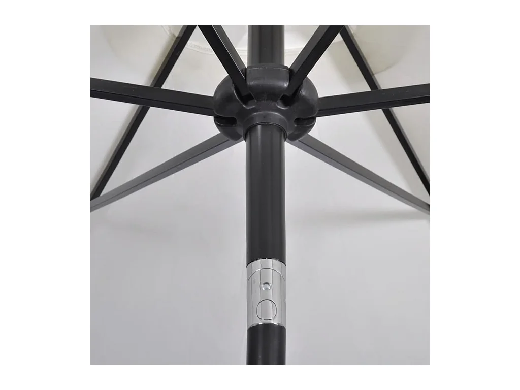 Parasol 200x300 Blanc sable Rectangulaire