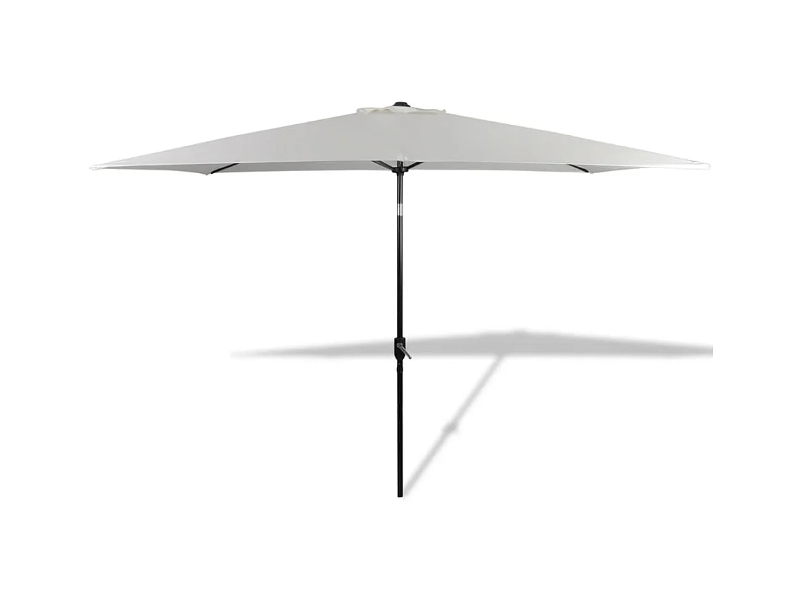 Parasol 200x300 Blanc sable Rectangulaire
