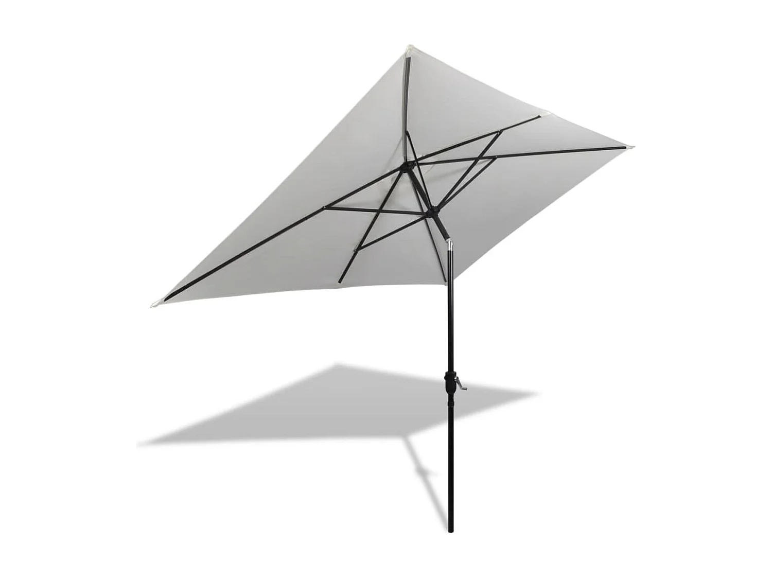 Parasol 200x300 Blanc sable Rectangulaire