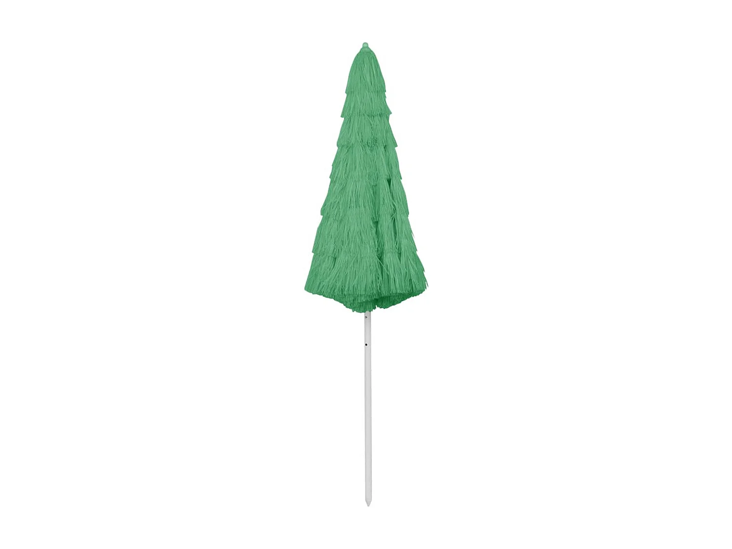 Parasol de plage Vert 300cm 2
