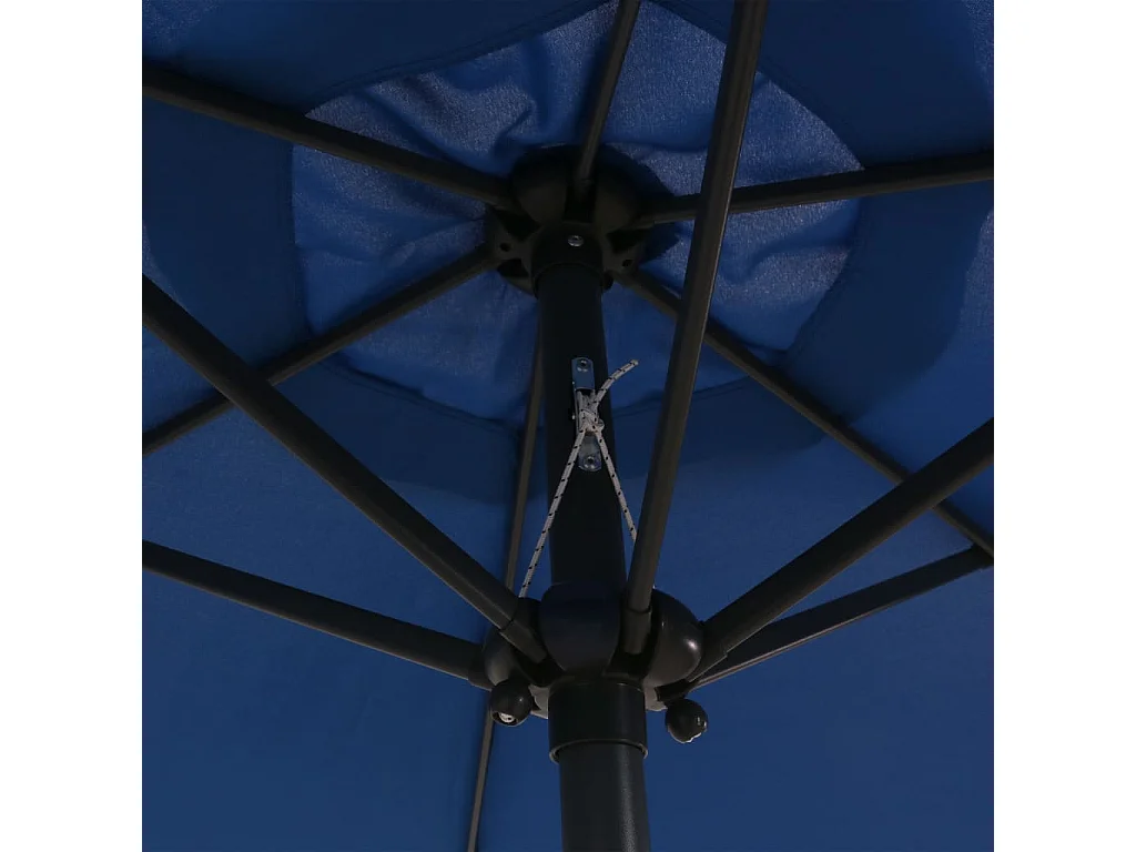 Parasol Bleu 200x211 Aluminium