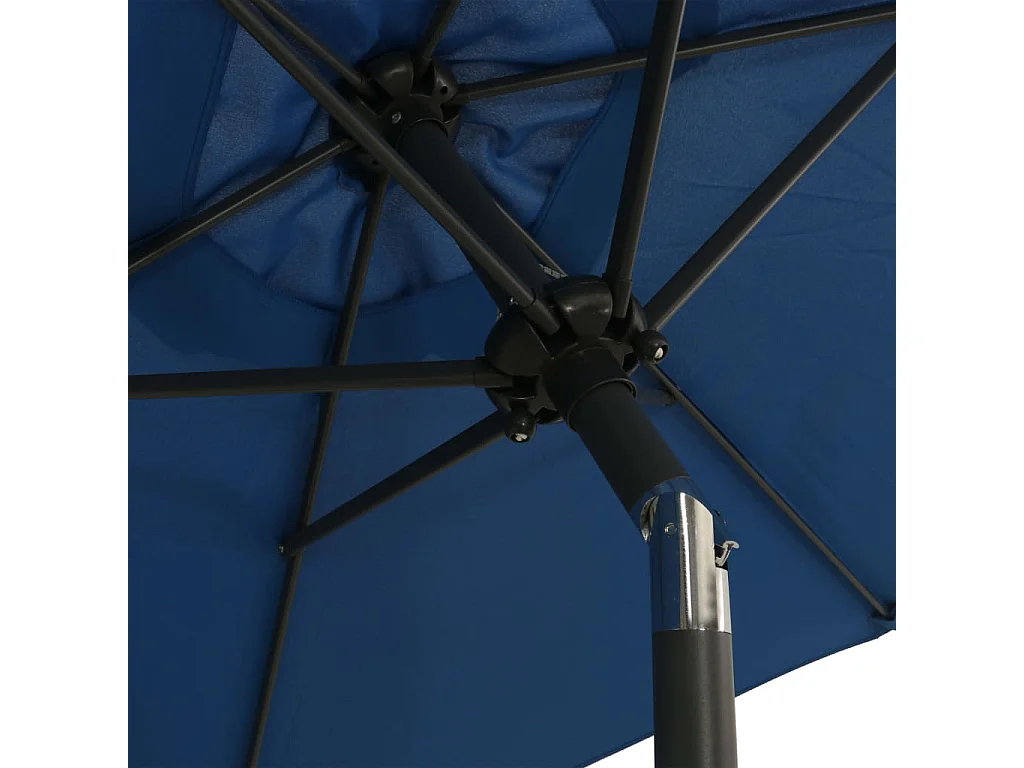 Parasol Bleu 200x211 Aluminium