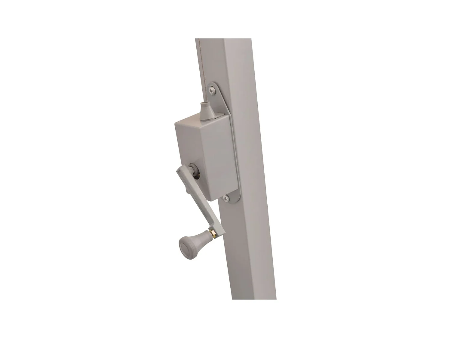 Parasol 300x300 Poteau en Aluminium Vert