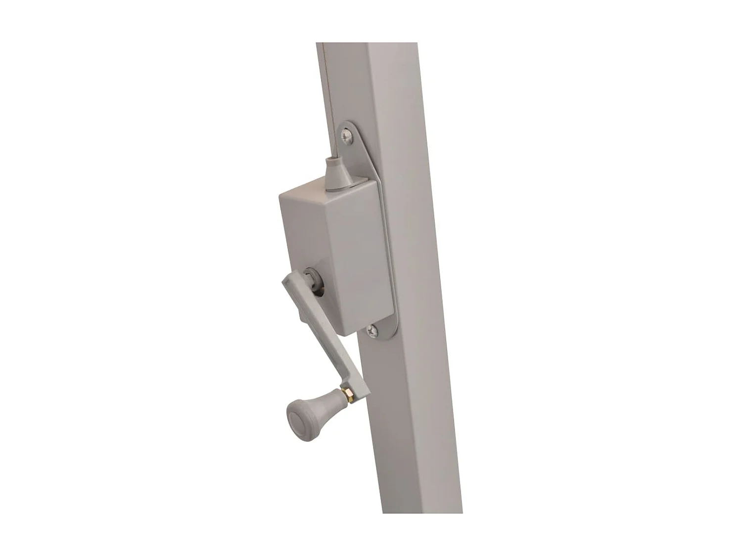 Parasol 300x300 Poteau en Aluminium Vert