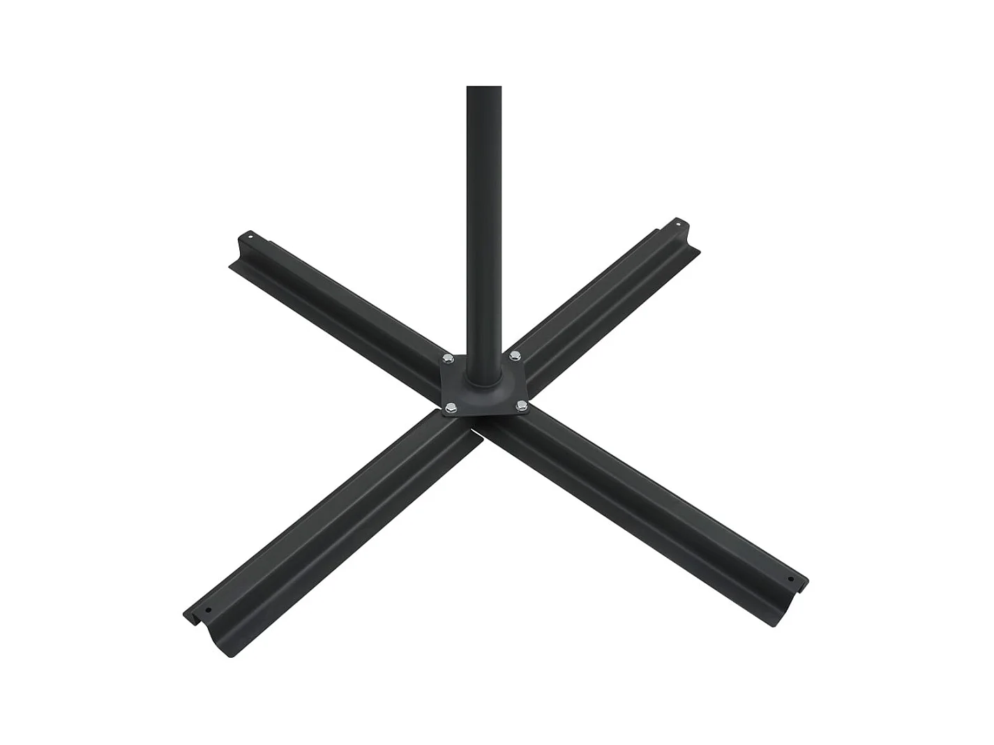 Parasol déporté avec lumières LED Rouge bordeaux 250x250