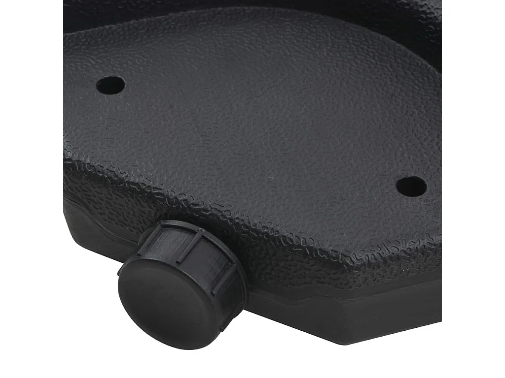 Parasol avec base portable Taupe 6