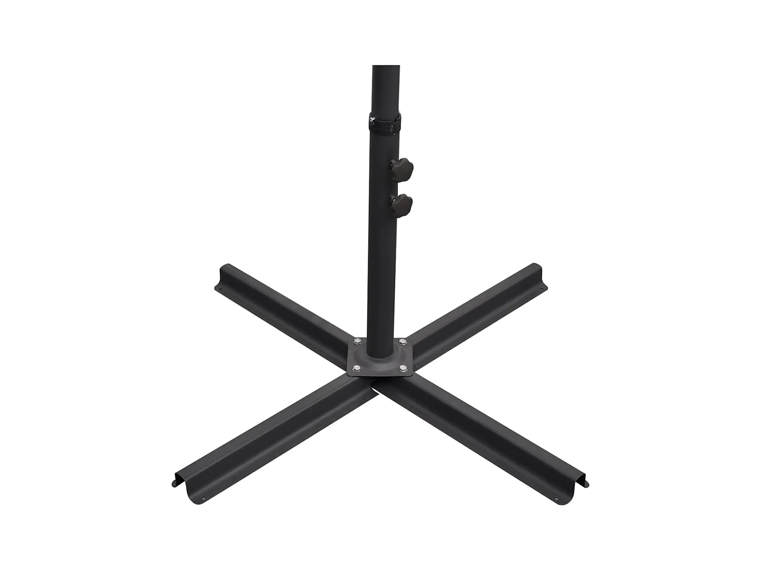 Parasol en porte-à-faux 3 m Blanc sable