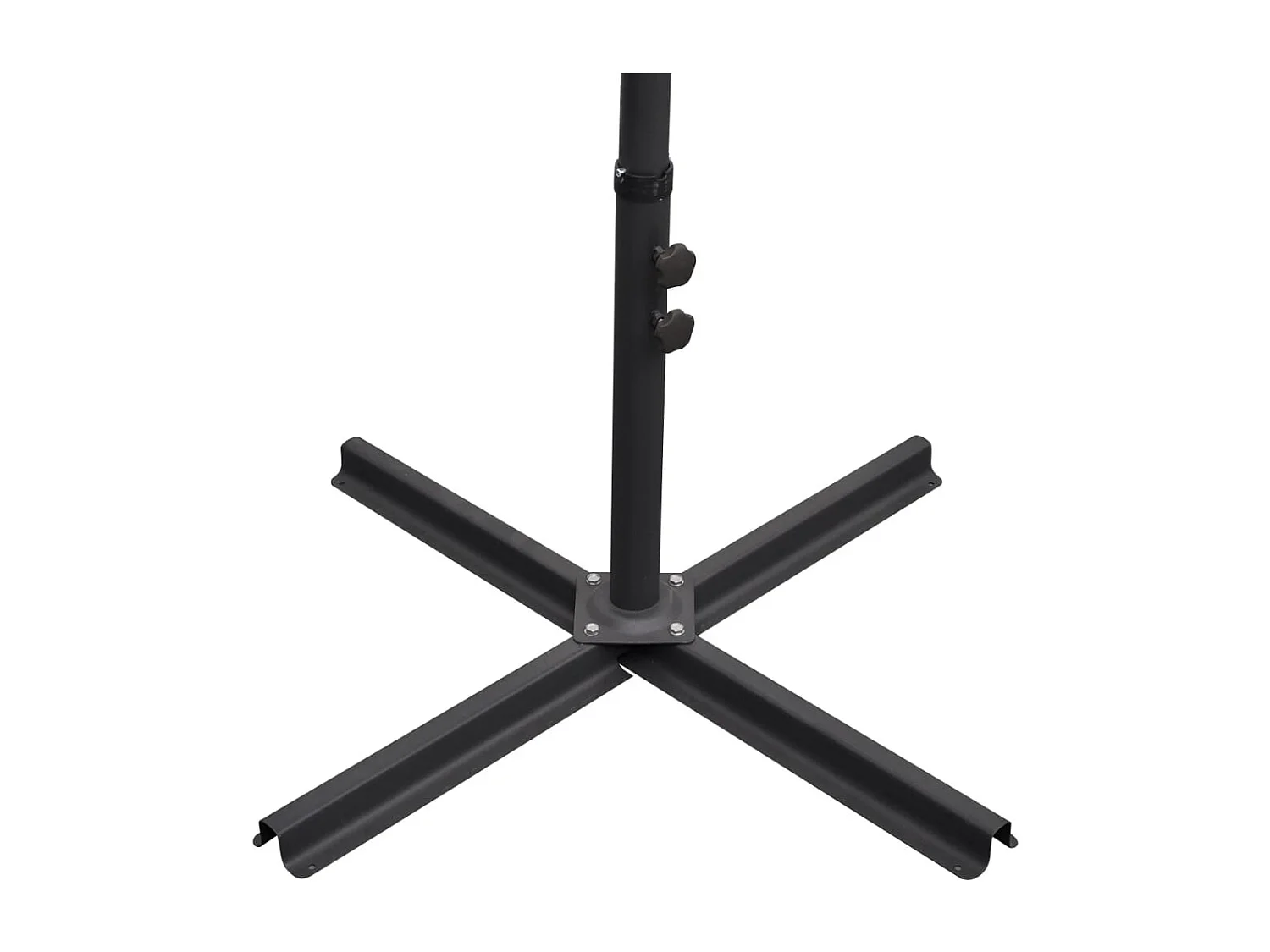 Parasol en porte-à-faux 3 m Blanc sable