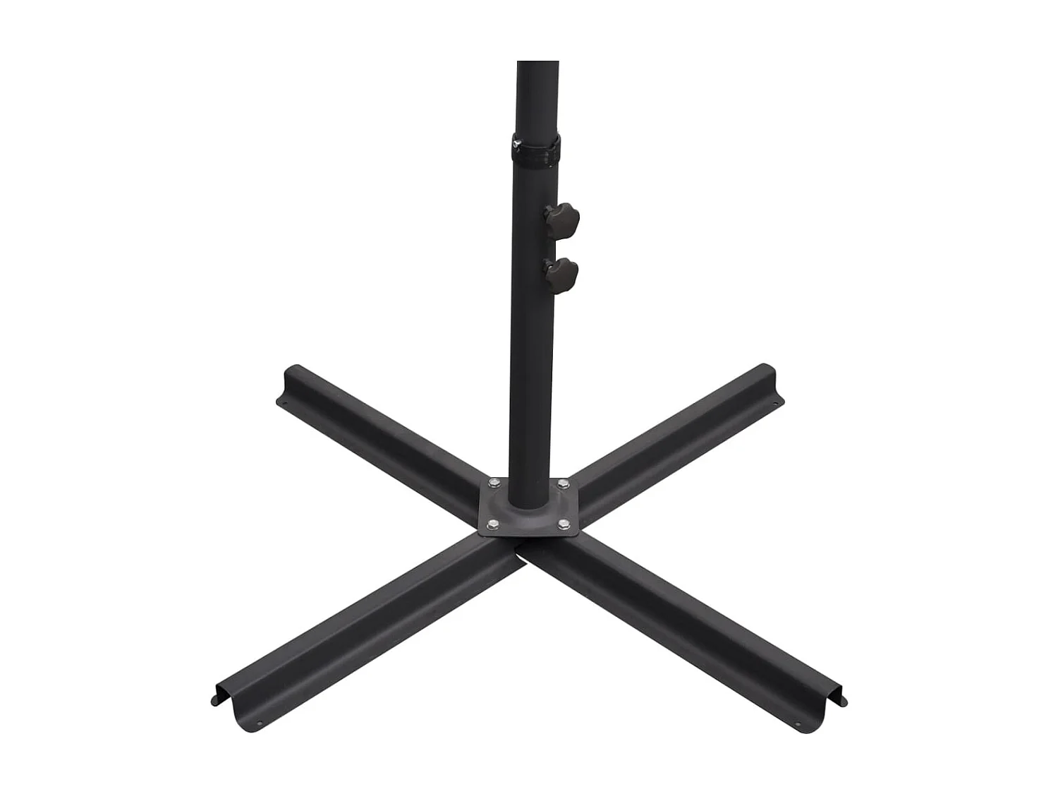 Parasol en porte-à-faux 3 m Vert