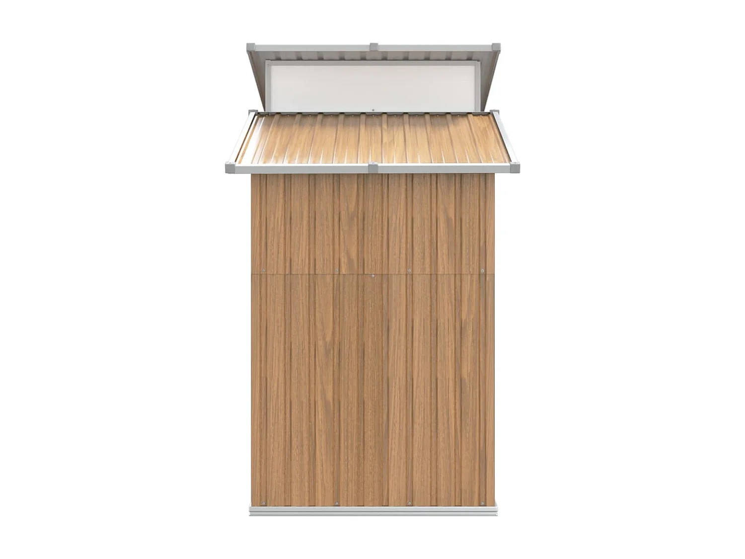 Abri de jardin Marron 270x130x208,5 Acier galvanisé