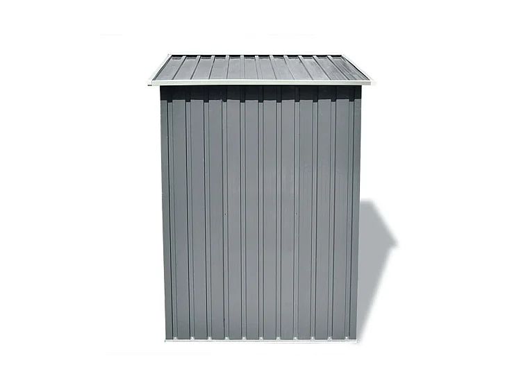 Abri de stockage pour jardin Métal Gris 204 x 132x186