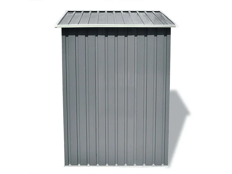 Abri de stockage pour jardin Métal Gris 204 x 132x186