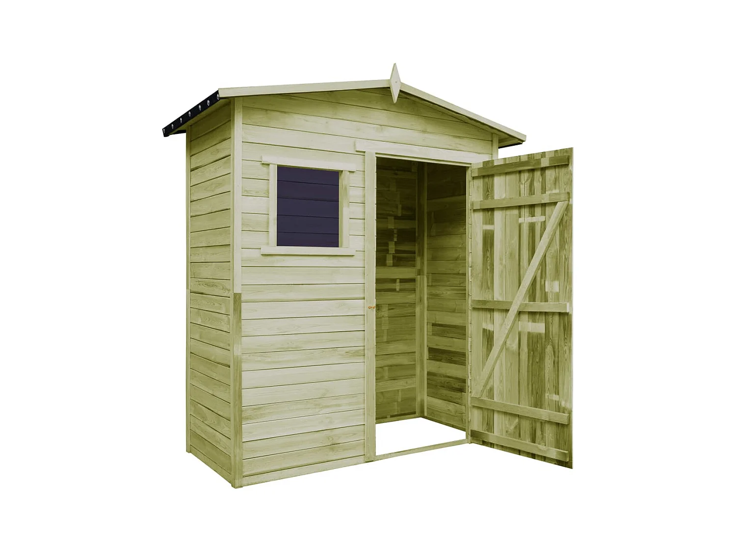 Abri de stockage de jardin Bois de pin imprégné