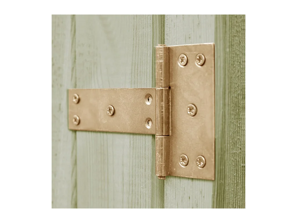 Abri de stockage de jardin Bois de pin imprégné