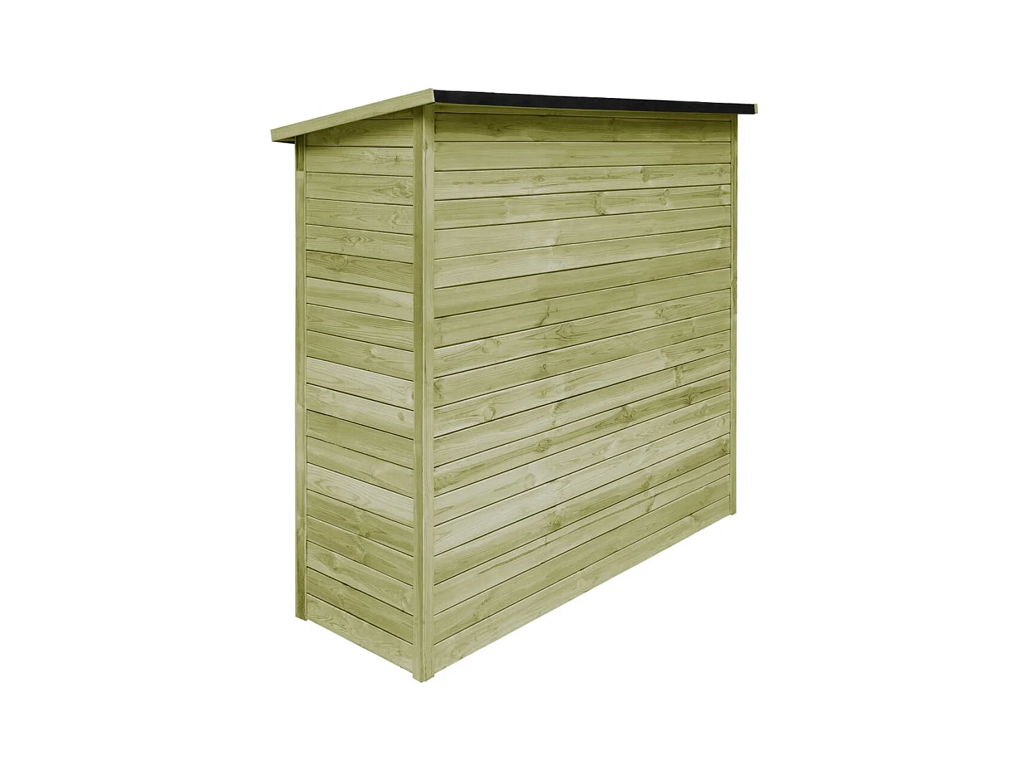 Abri à outils de jardin Pinède imprégnée 182x76x175